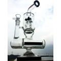 12inch Hauteur en ligne Percolator Castle Glass Smoking Water Pipe